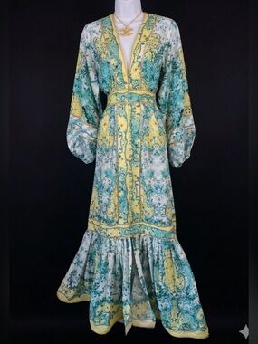 NWT KORE' LONG DRESS POESIA